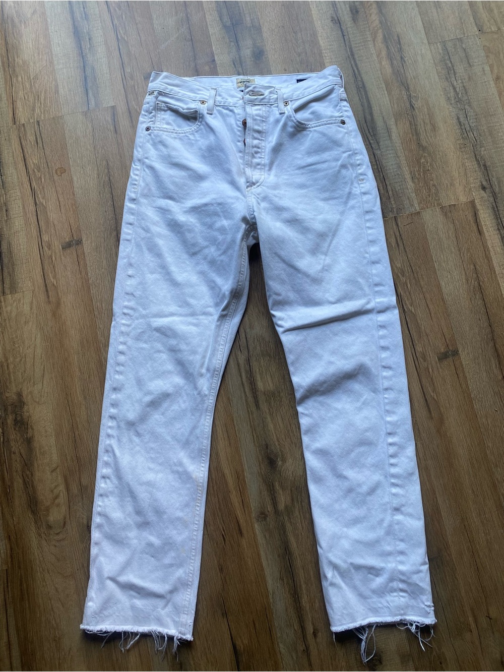 Citizens Of Humanity White Women’s Straight-Leg Jeans
